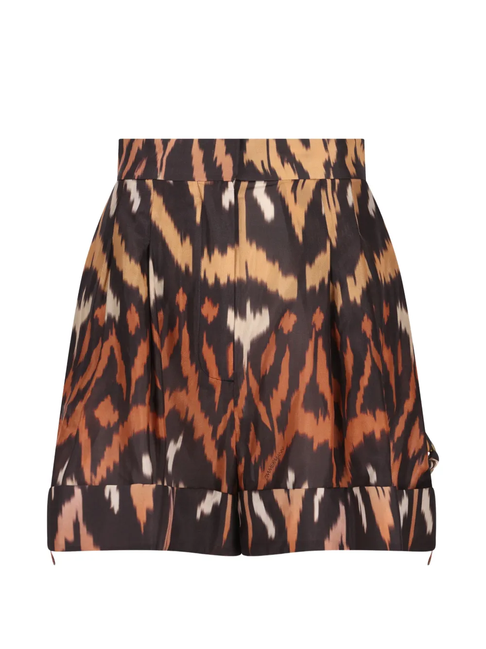 ZIMMERMANN ikat-print buckle-detail shorts - Nero
