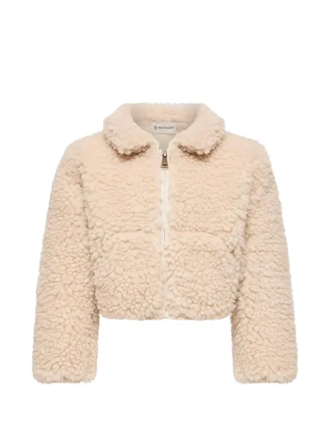 Moncler Enfant teddy-effect sweatshirt