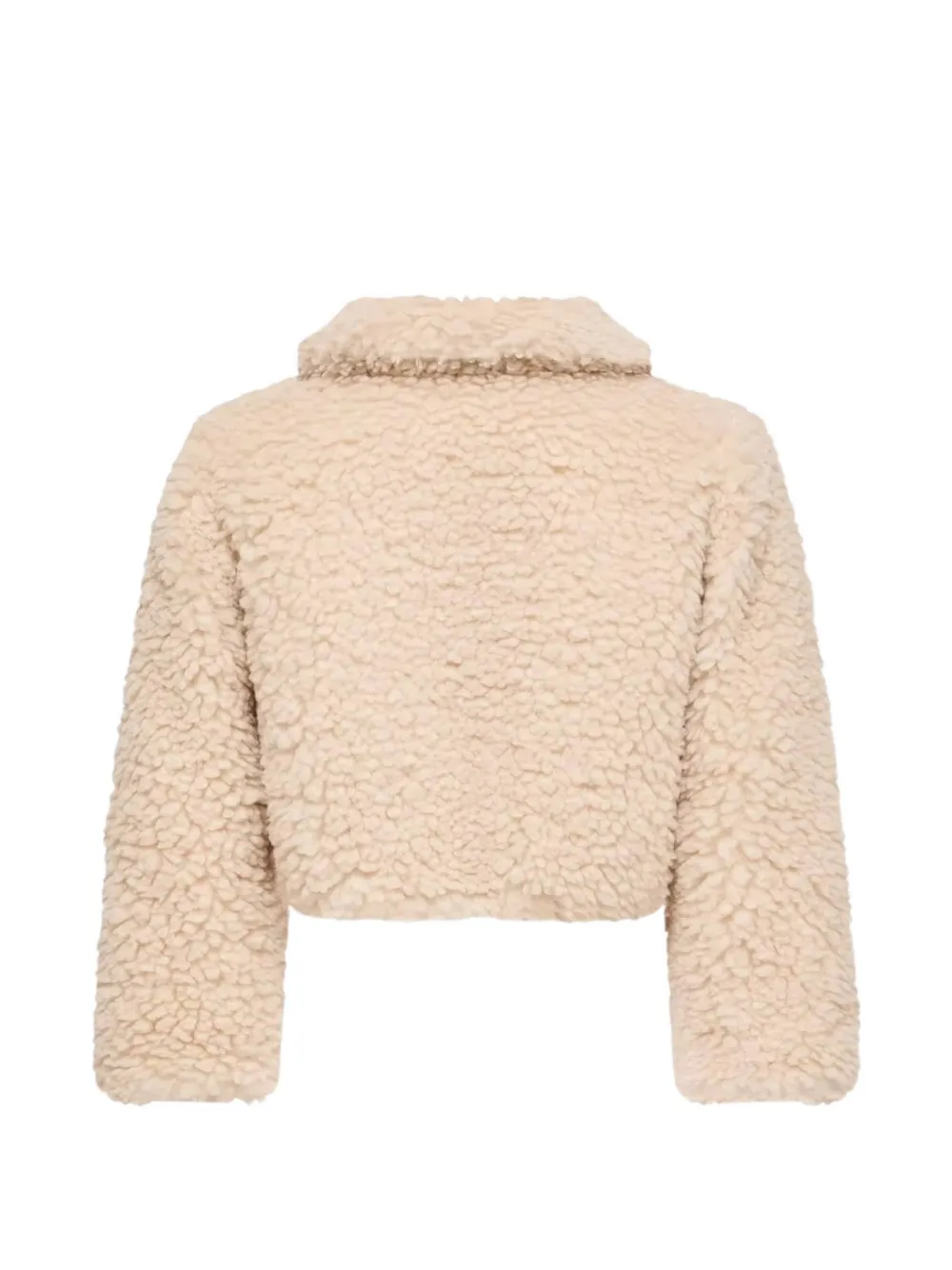 Moncler Enfant Teddy sweater met rits Beige