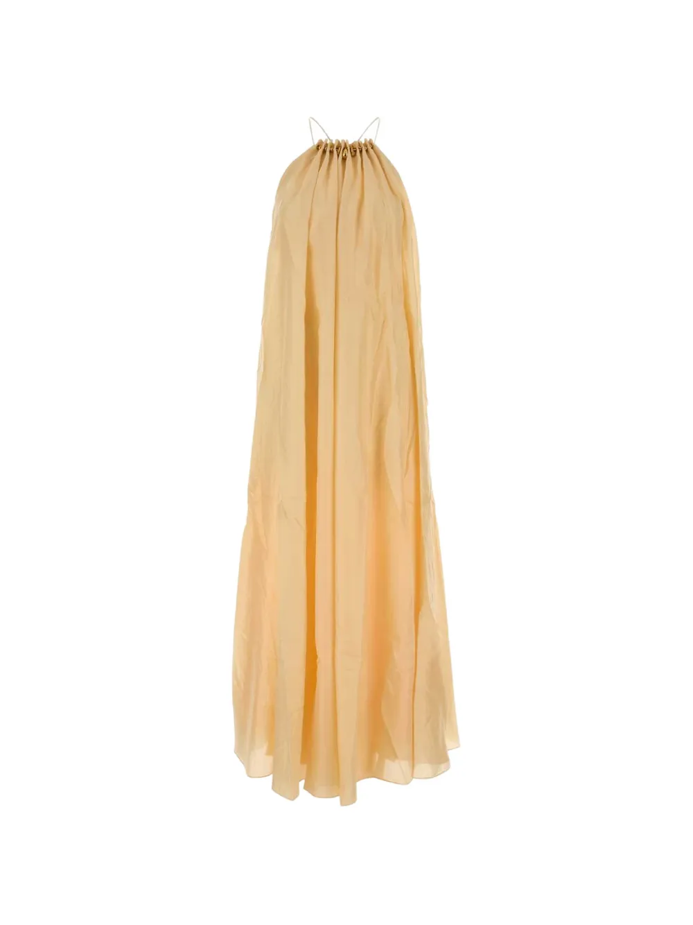 ZIMMERMANN Aster halterneck maxi dress - Nude