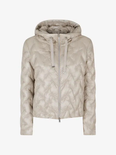 Herno veste matelassée à capuche