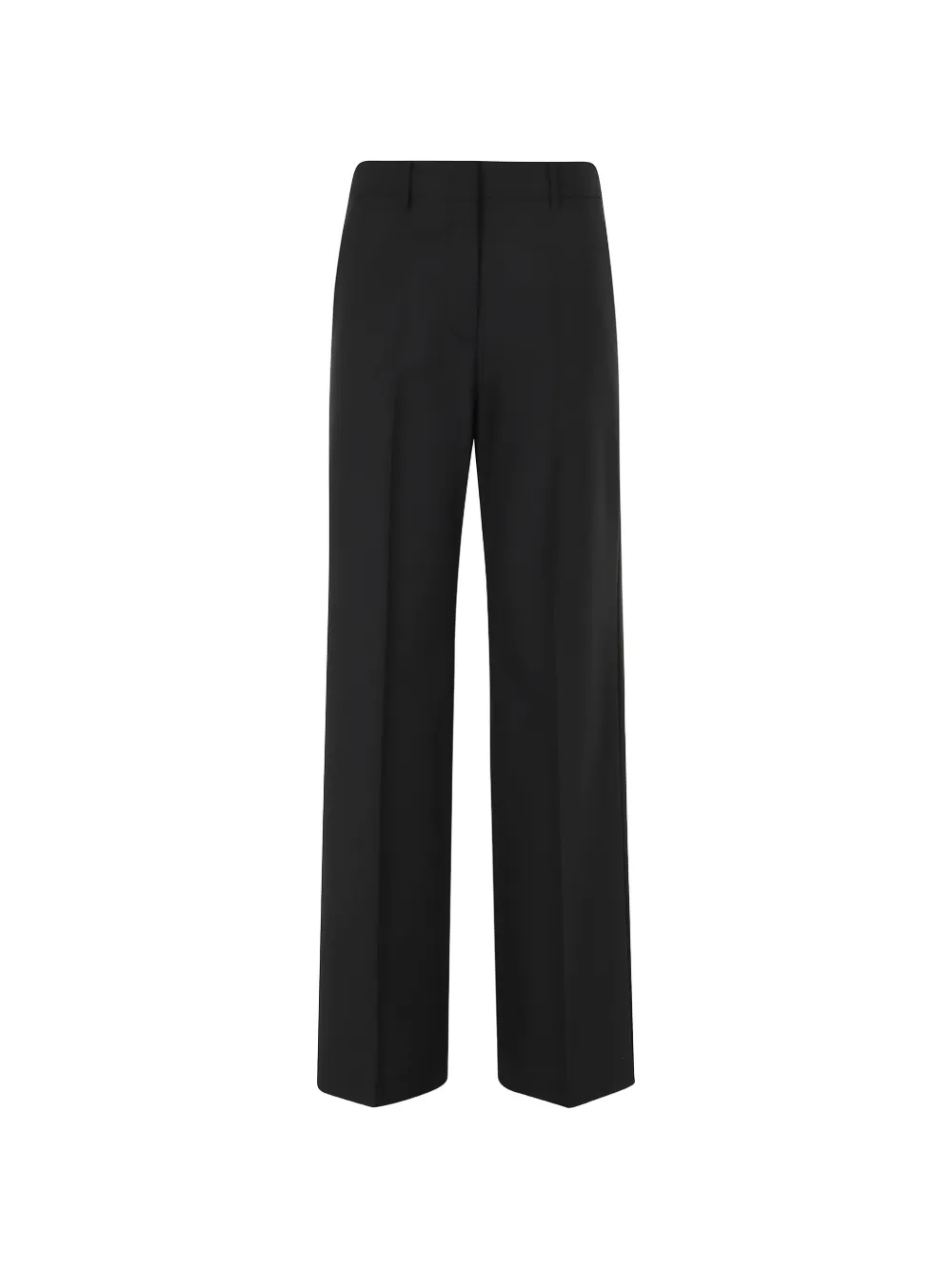 Erika Cavallini high-waisted pressed-crease trousers