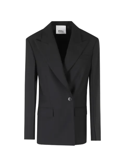 Erika Cavallini  blazer con solapas de pico