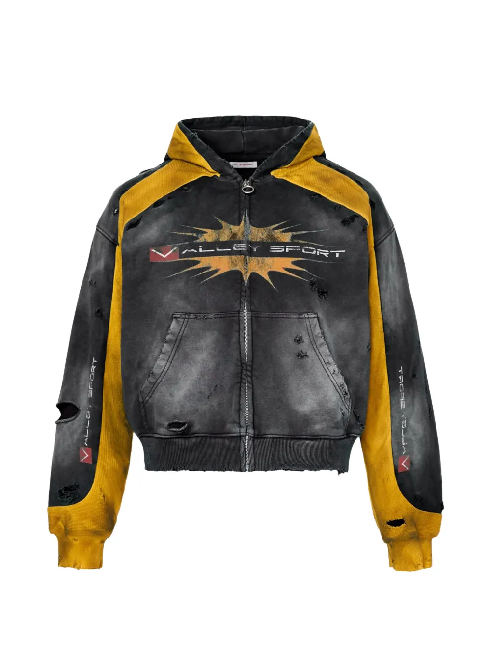 Vale Forever Khalifa zip-up hoodie - Nero