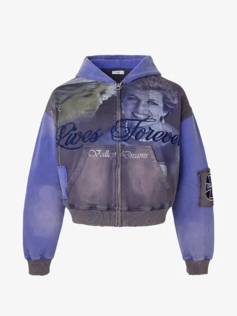 Vale Forever Queen zip-up hoodie