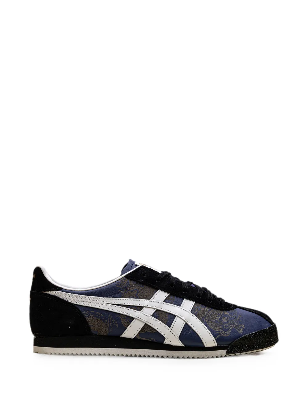 Onitsuka Tiger x BAIT x Bruce Lee Tiger Corsair dragon-print sneakers Blauw