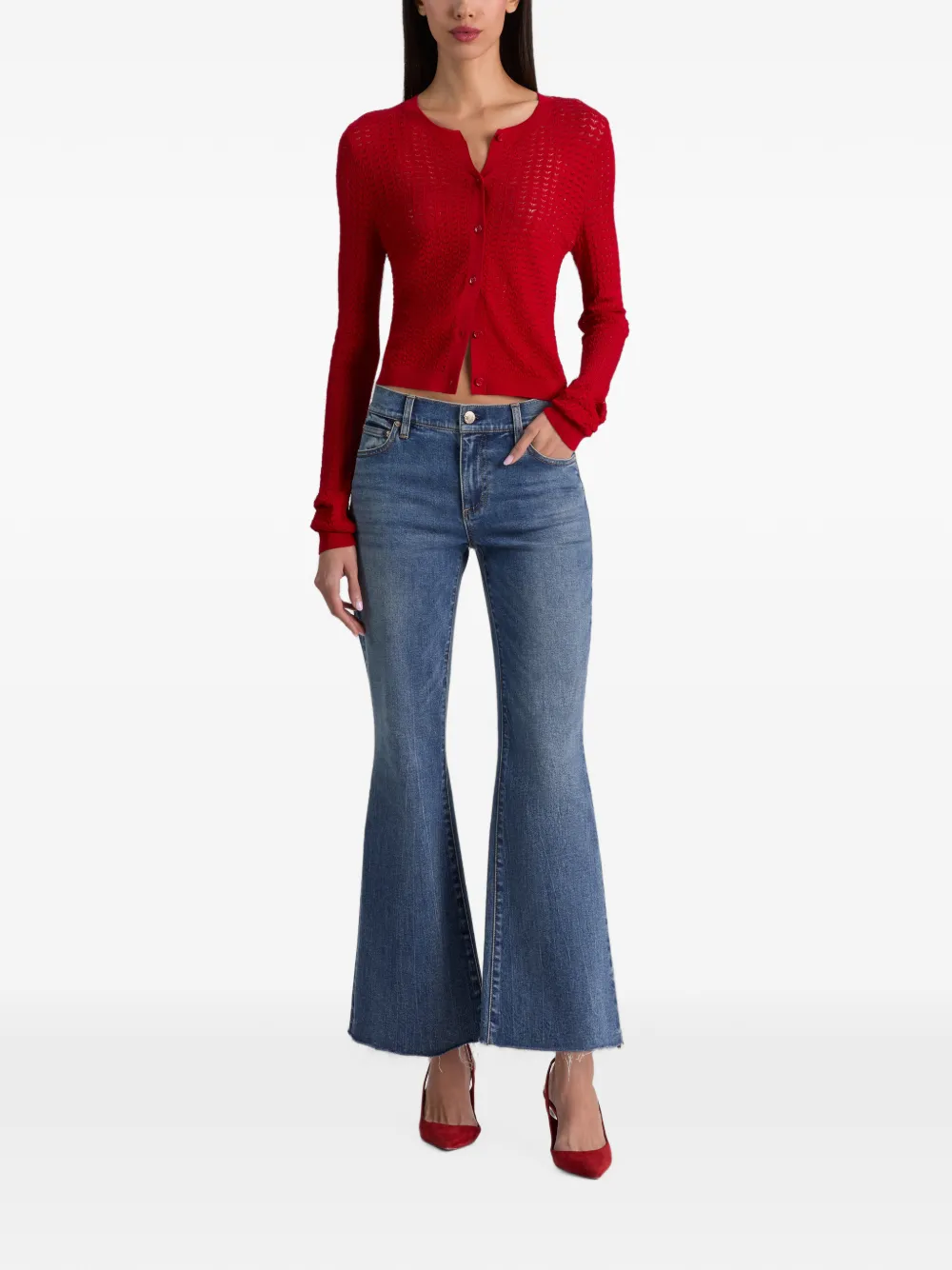 alice + olivia Leslie jeans Blauw