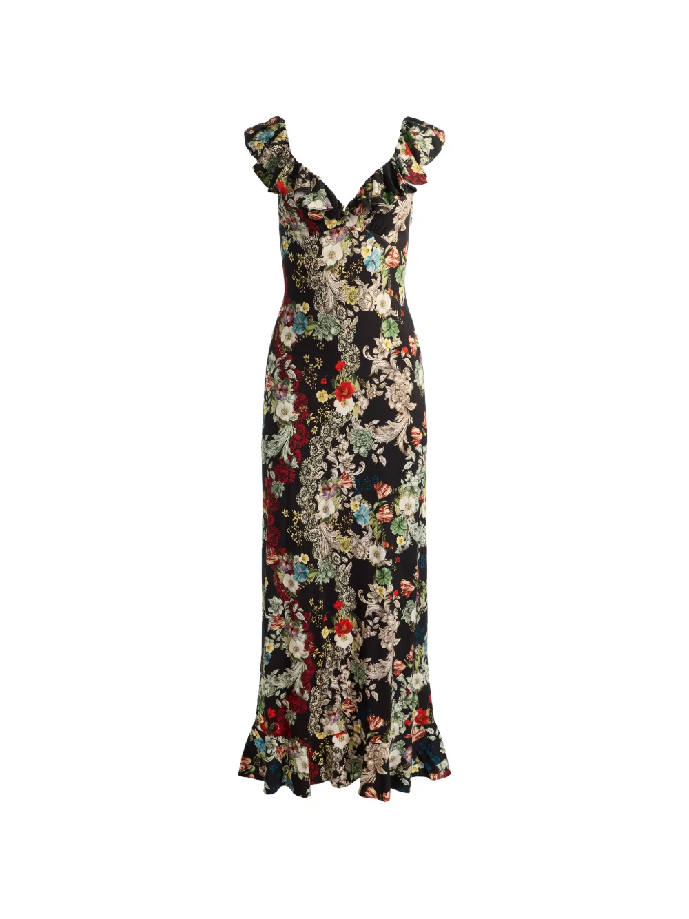alice + olivia Gemma maxi dress - Black