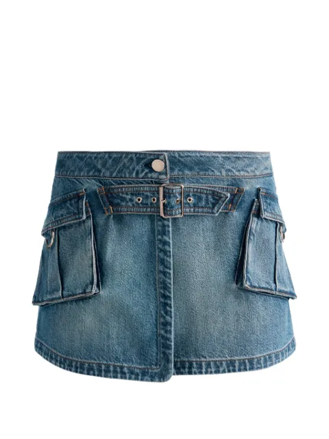 alice + olivia Brandy cargo mini skirt