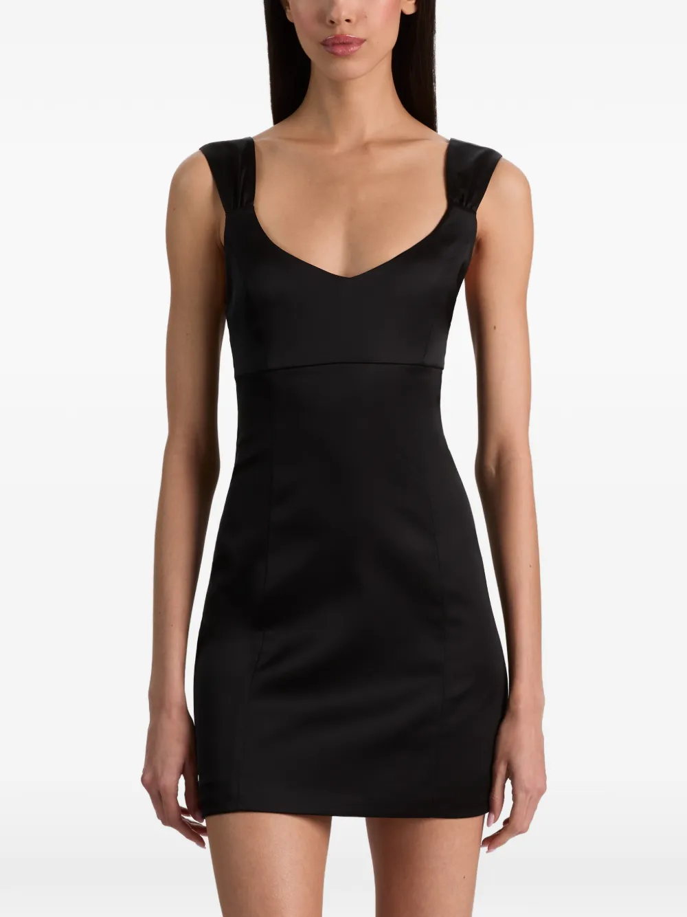 alice + olivia Renee mini-jurk Zwart