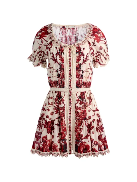 alice + olivia Mclaine mini dress