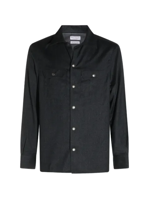 Brunello Cucinelli button-up overshirt