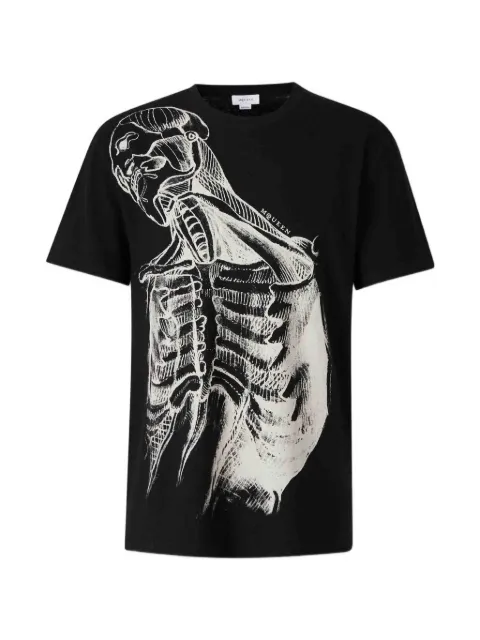 Alexander McQueen anatomy-print T-shirt