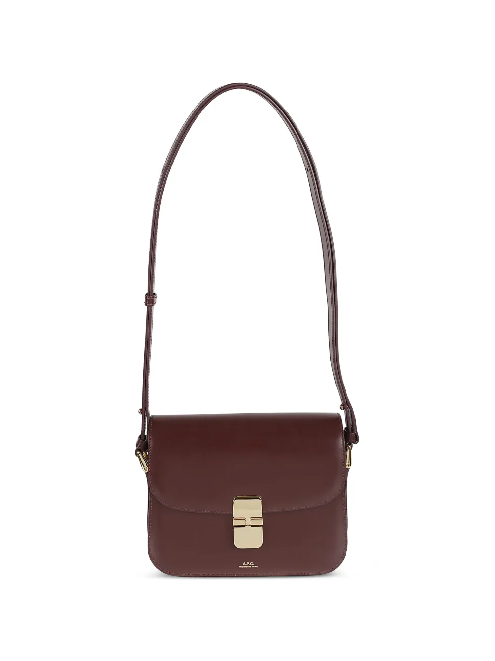 A.P.C. small Grace shoulder bag - Rosso