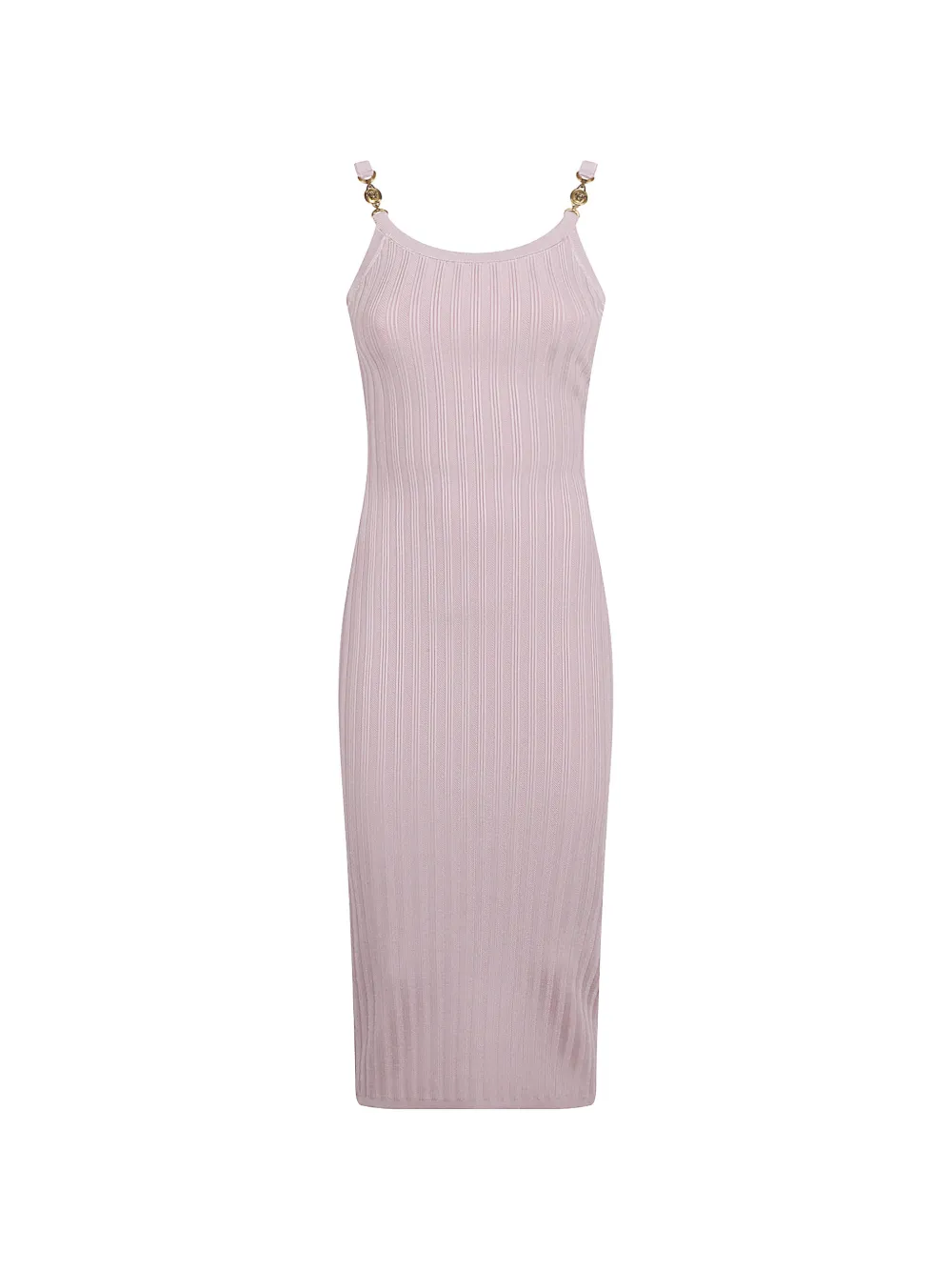 Versace Medusa '95 ribbed-knit midi dress - Rosa