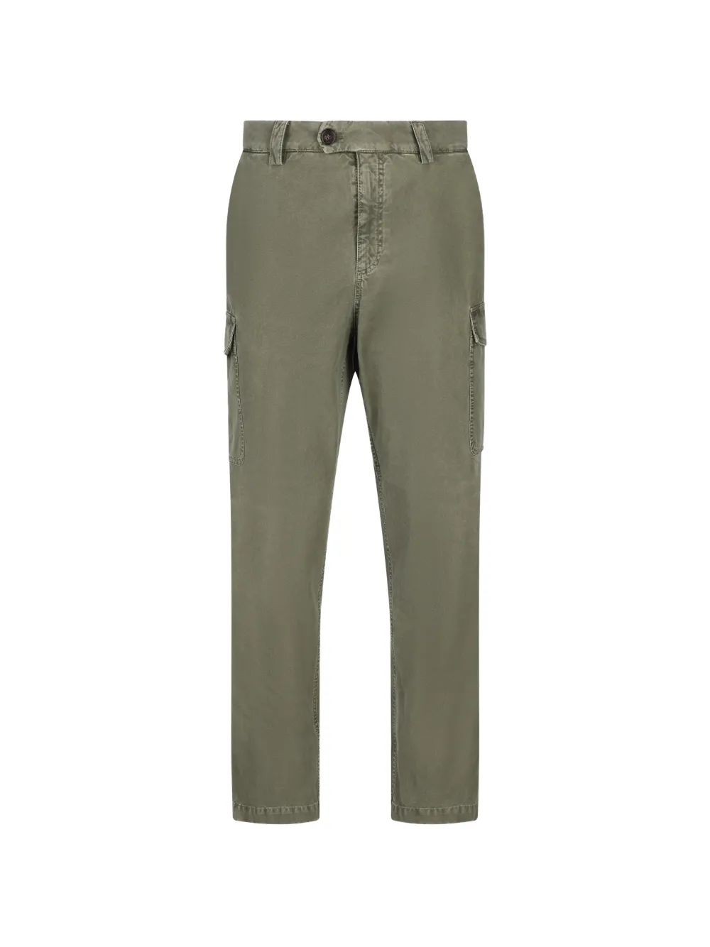Brunello Cucinelli flap-pocket cargo pants - Verde