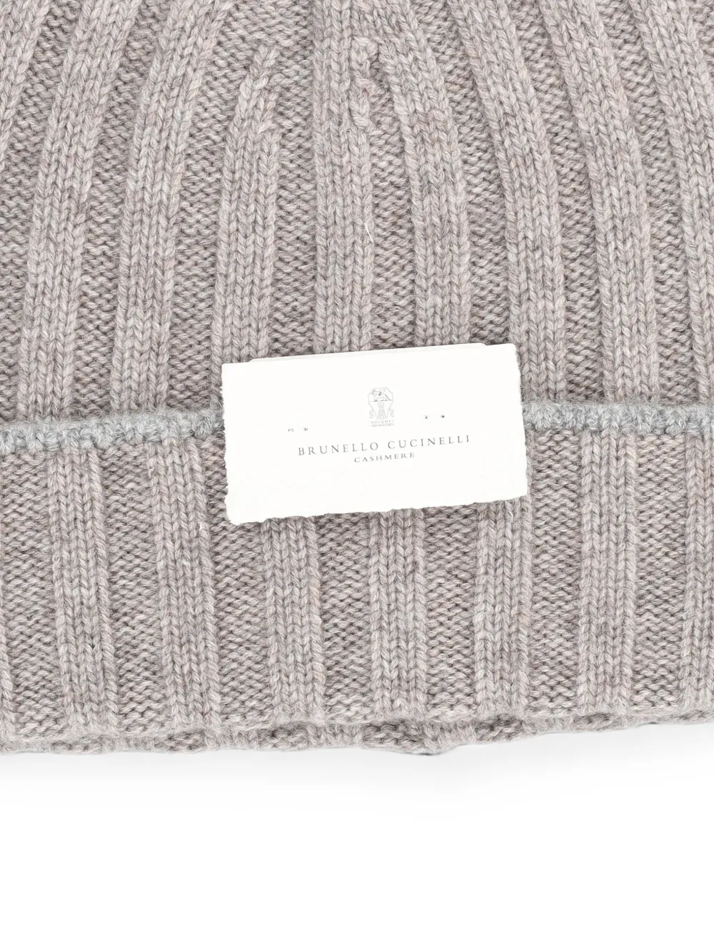 Brunello Cucinelli Kasjmier muts Grijs