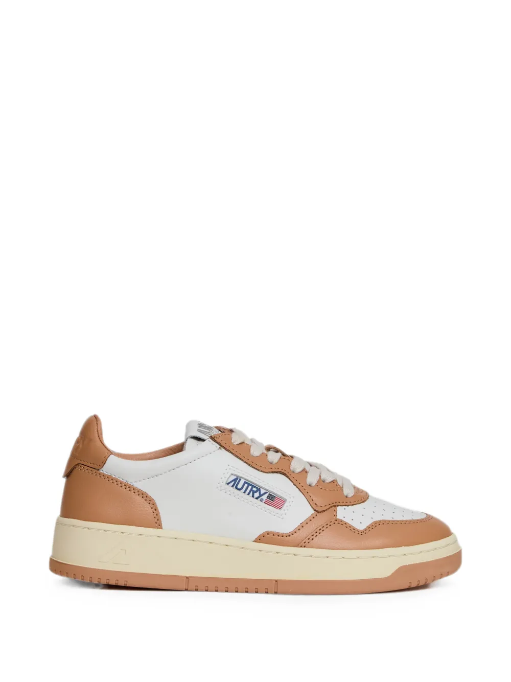 Autry Medalist bicolor leather sneakers Wit