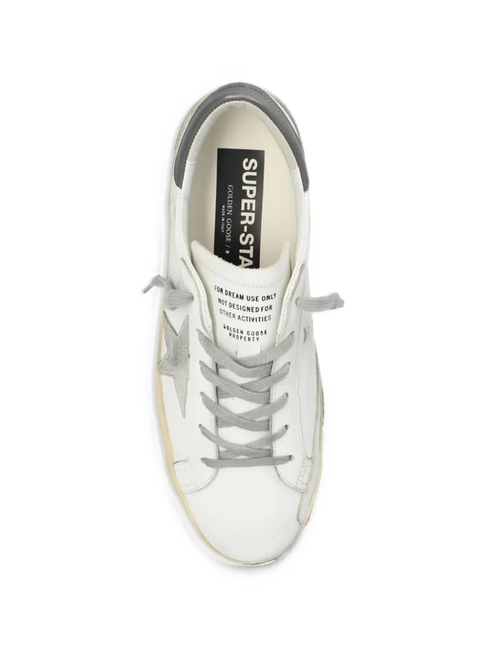 Golden Goose Super-Star suede sneakers Wit