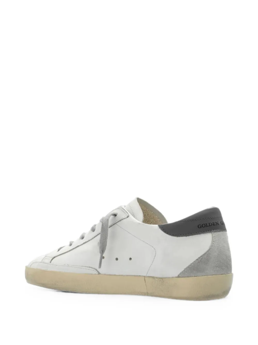 Golden Goose Super-Star suede sneakers Wit