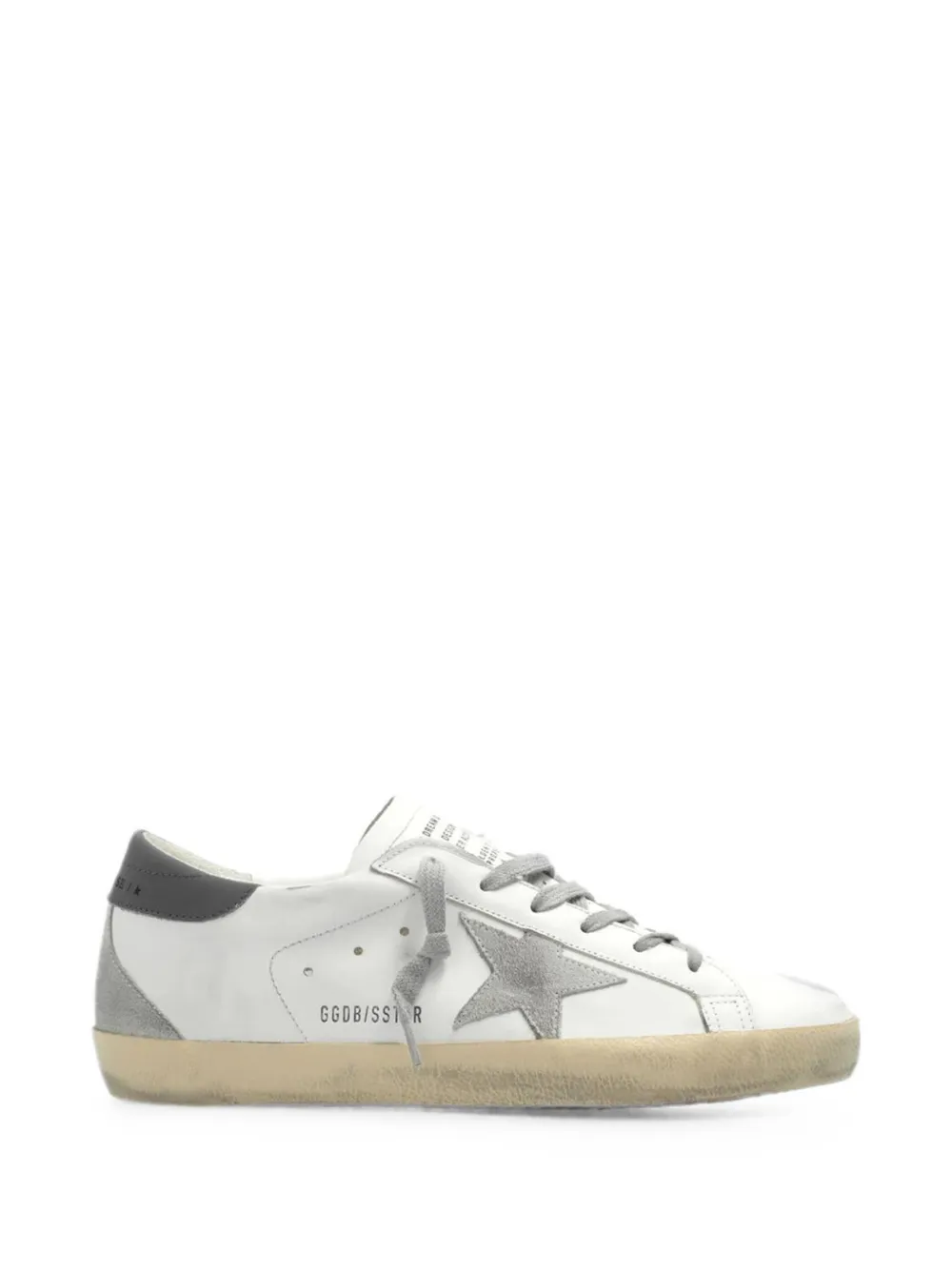 Golden Goose Super-Star suede sneakers Wit