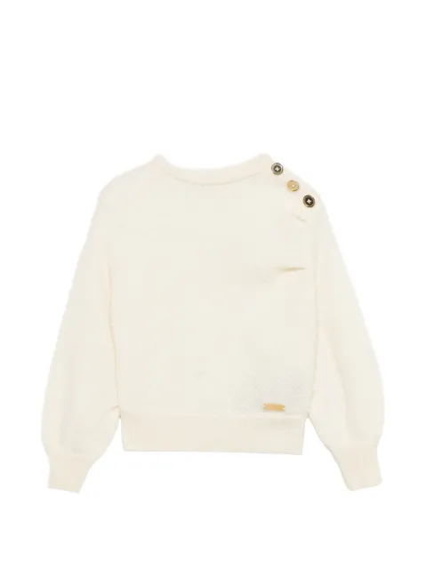 Balmain Kids button-detail sweater