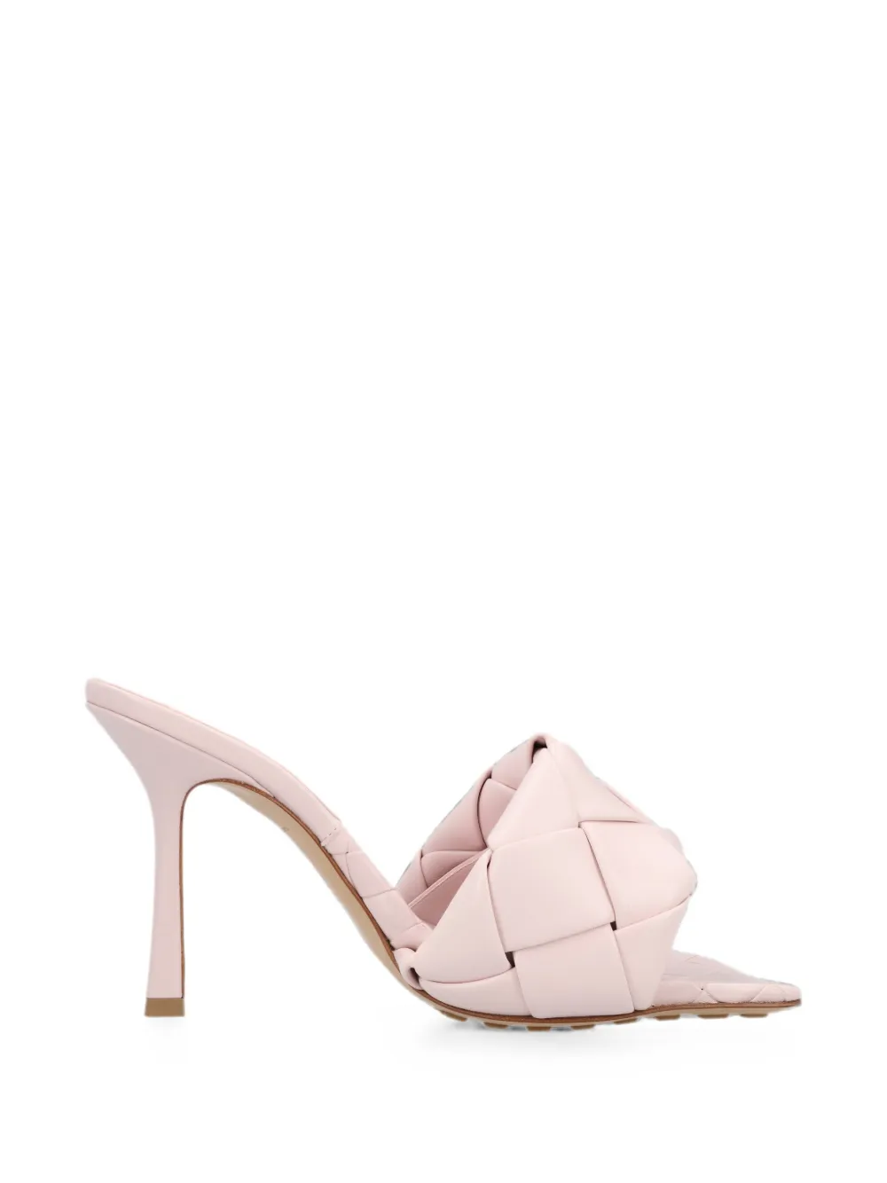 Bottega Veneta Pre-Owned Lido Intrecciato sandals - Pink