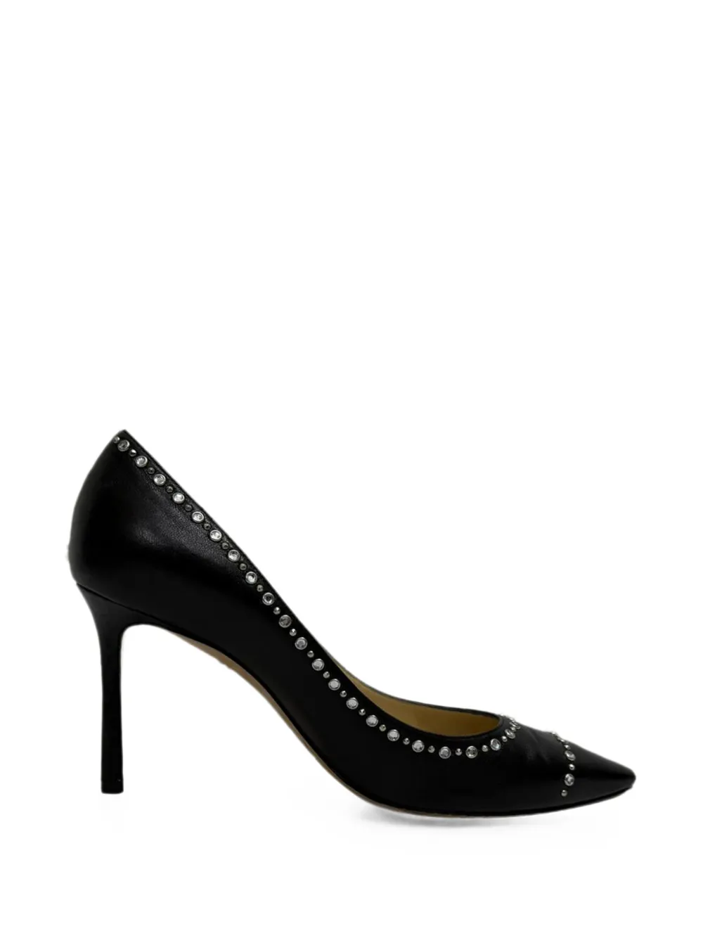 Jimmy Choo Pre-Owned Romy embellished pumps - Schwarz