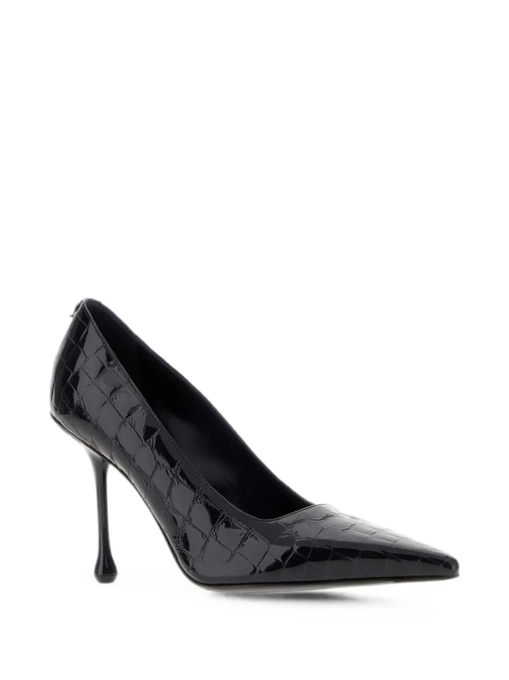 Jimmy Choo Ixia crocodile-effect leather pumps Blauw