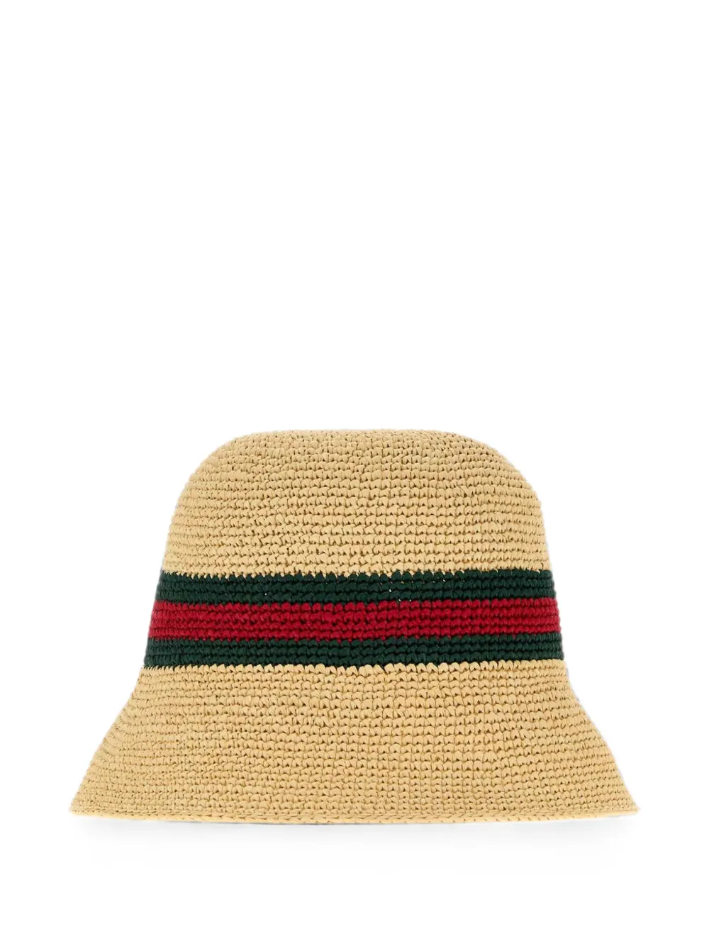 Gucci Vissershoed met Web-streep Beige