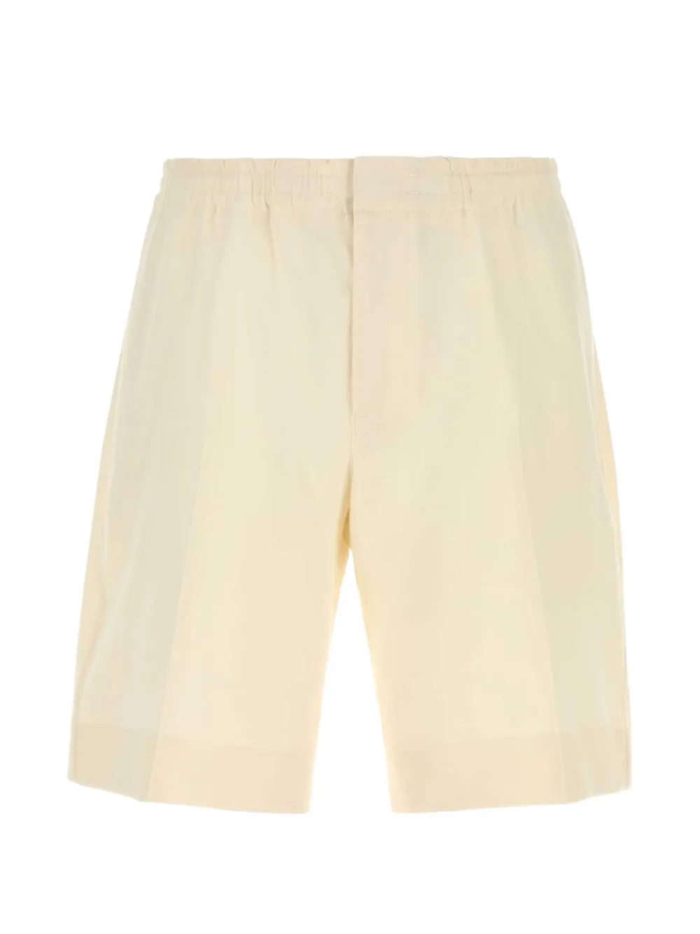 Zegna elasticated-waist linen shorts - Toni neutri