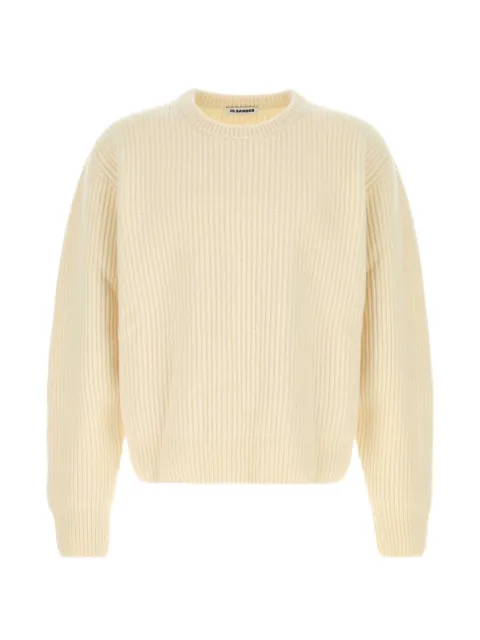 Jil Sander ribbed-knit wool sweater