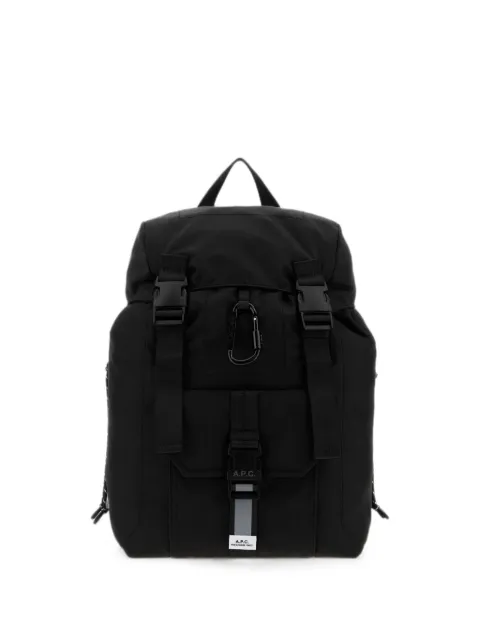 A.P.C. buckle-fastening carabiner backpack