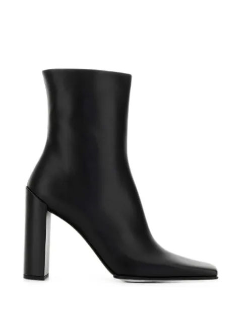 Alaïa square-toe ankle boots