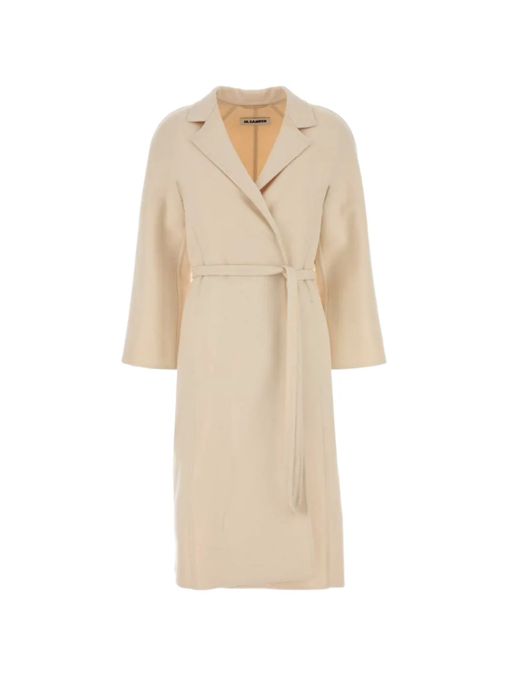 Jil Sander belted wool coat - Neutrals