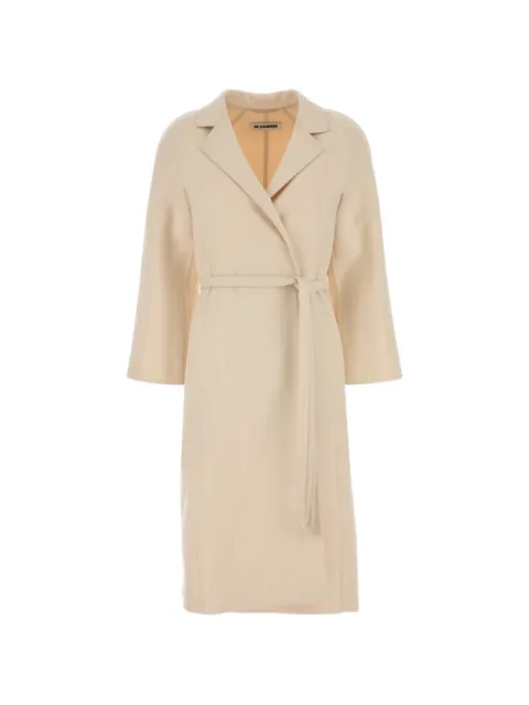 Jil Sander belted wool coat