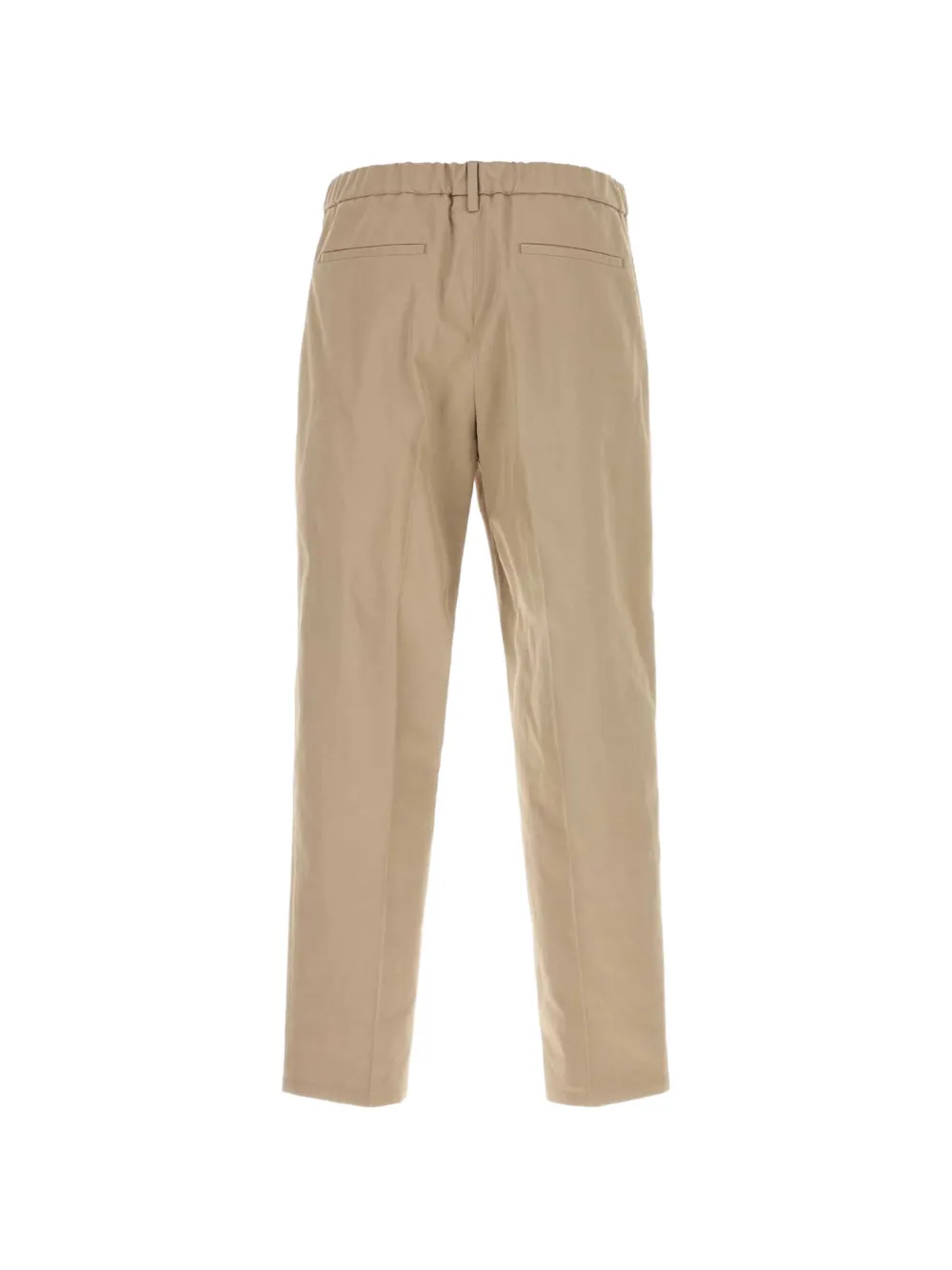Jil Sander Straight plooibroek Beige