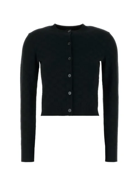 Gucci GG Supreme cardigan i strik