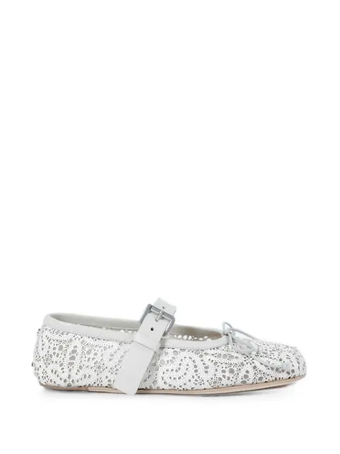 Ann Demeulemeester flats con hebilla