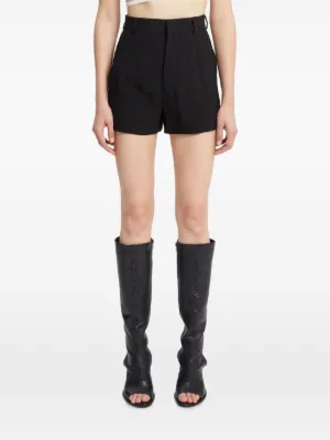 Ann Demeulemeester Anda レーストリム ショートパンツ | ブラック