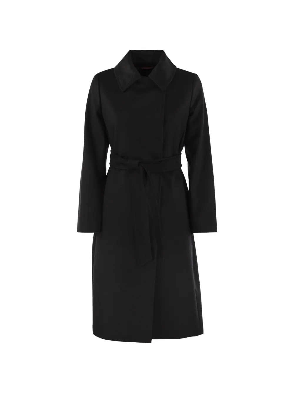 Max Mara Studio Bcollag double-breasted belted coat - Schwarz