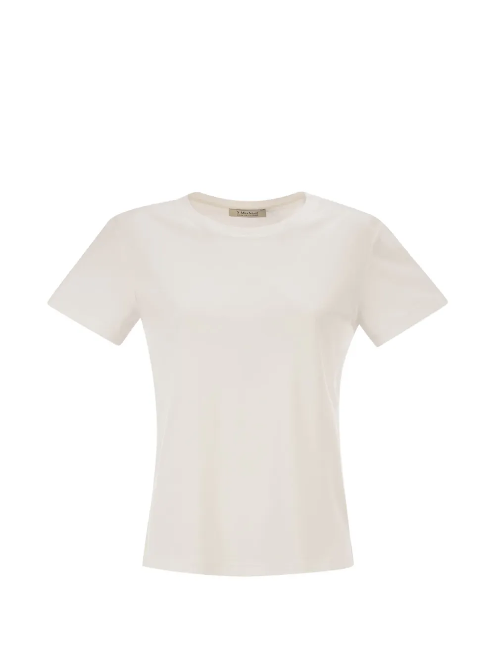 'S Max Mara T-shirt con ricamo - Bianco