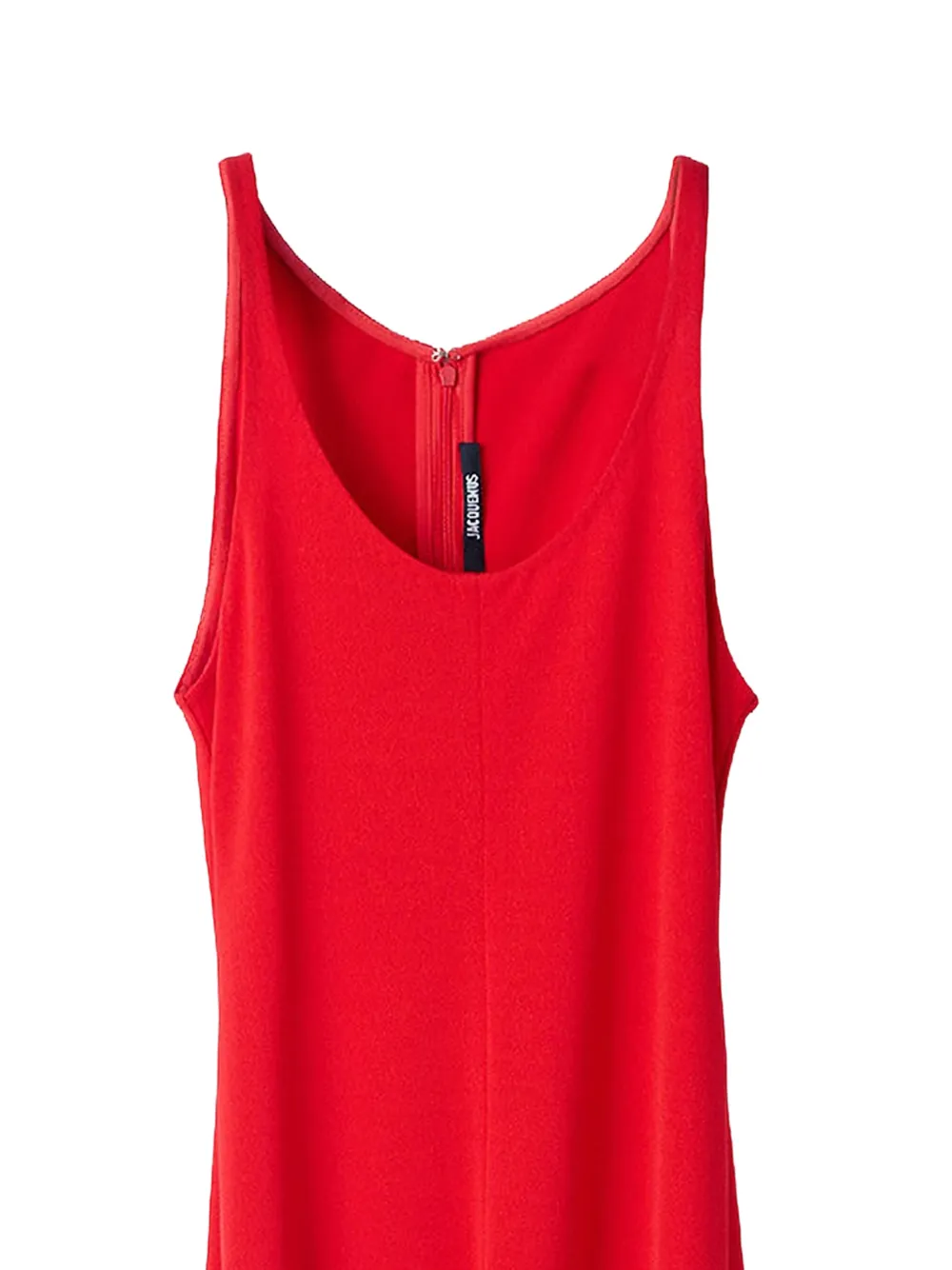 Jacquemus Asymmetrische jurk Rood