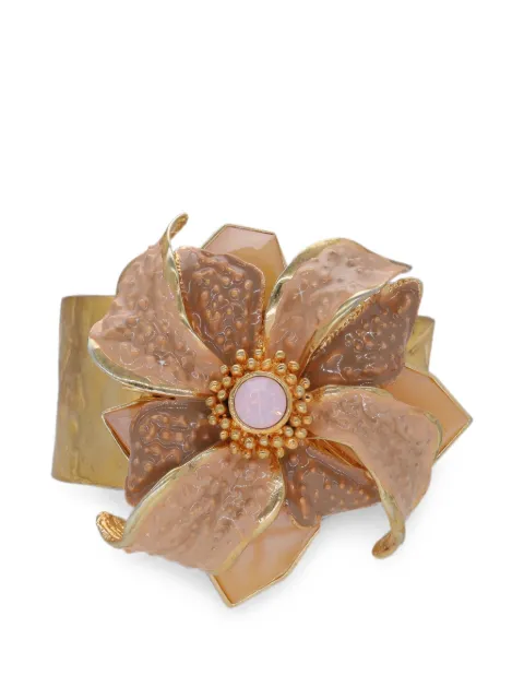 Vintage brazalete con motivo floral