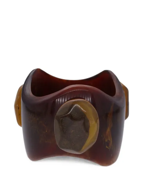 Vintage embellished cuff bracelet