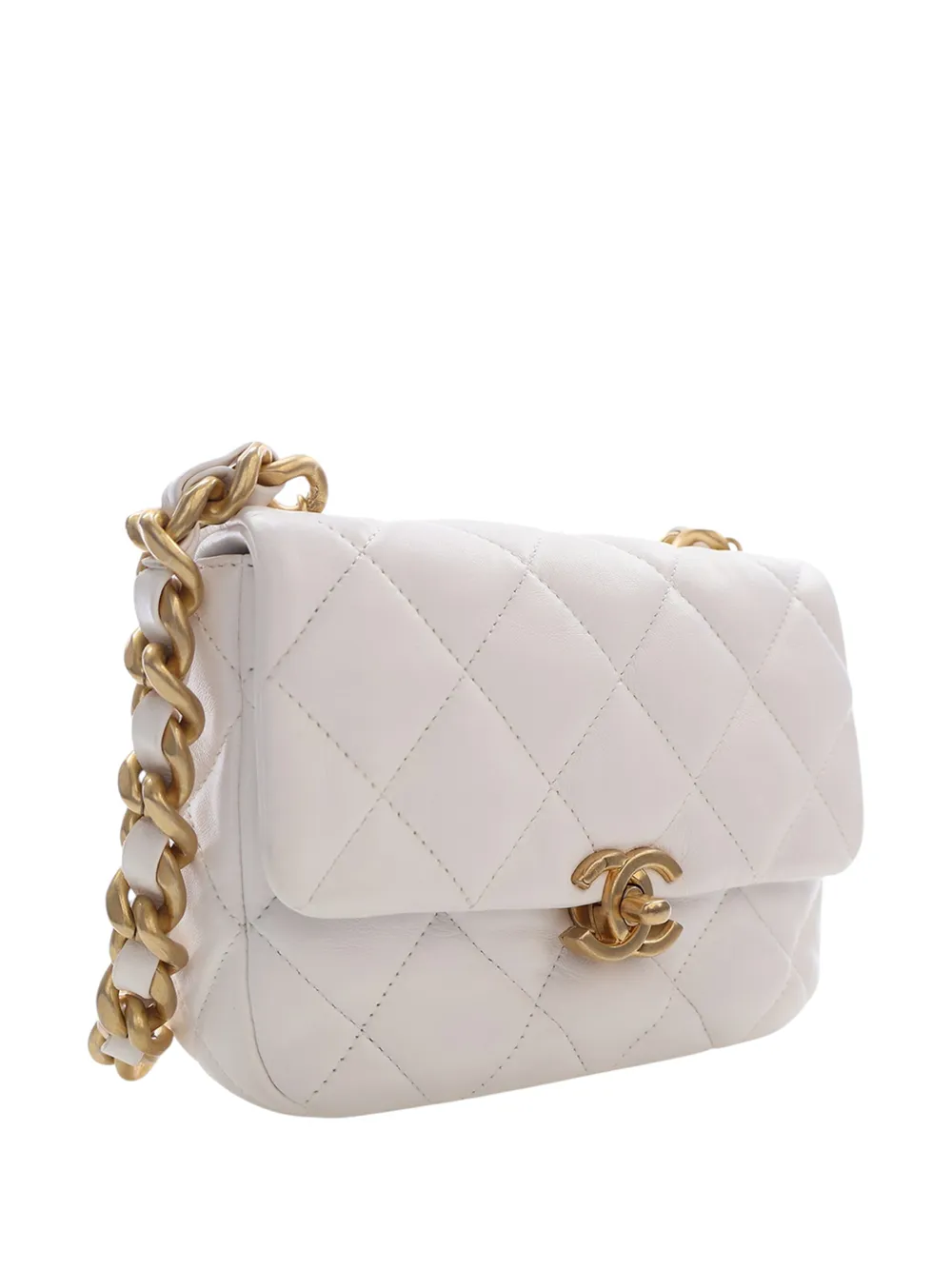 CHANEL Pre-Owned 2021-2026 ミニ マトラッセ キャンディチェーン