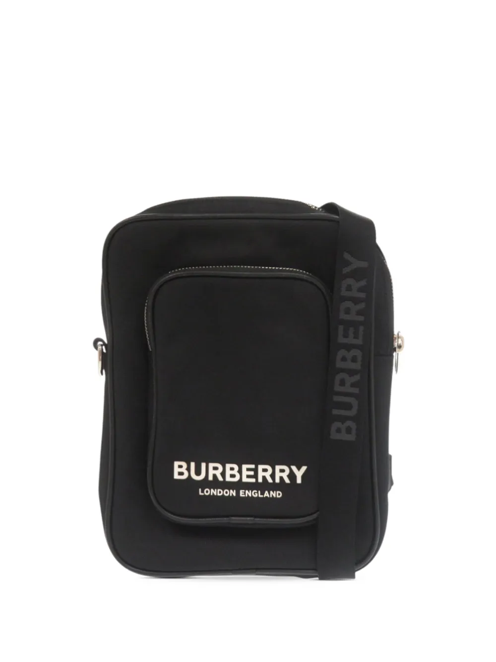 Burberry Pre-Owned 2018-2023 Nylon Logo Kieran crossbody bag - Nero