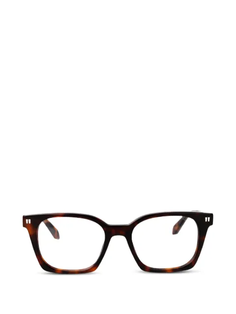 Off-White Eyewear tortoiseshell-effect square-frame glasses