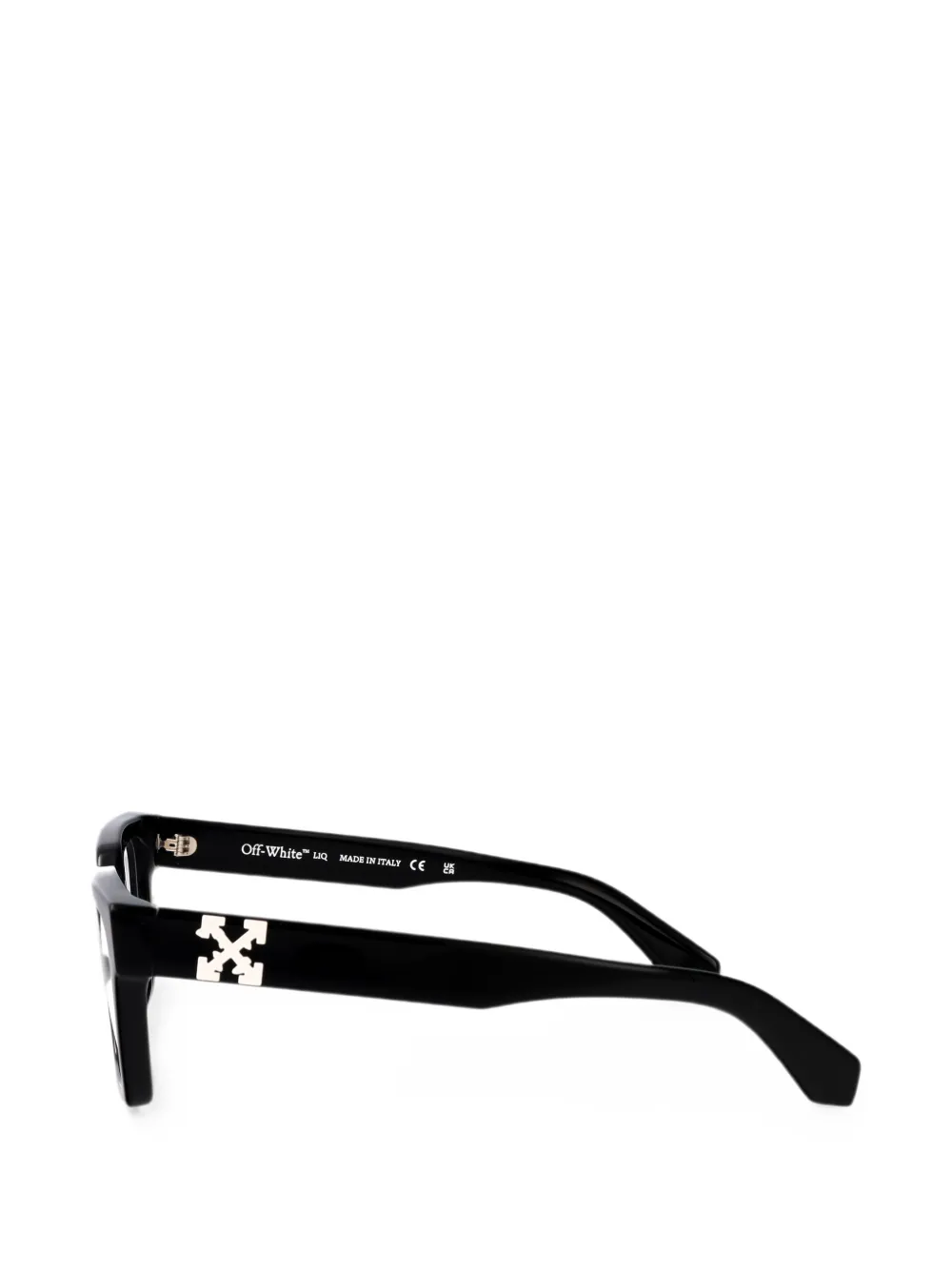 Off-White Eyewear Zonnebril met vierkant montuur en Arrows-detail Zwart