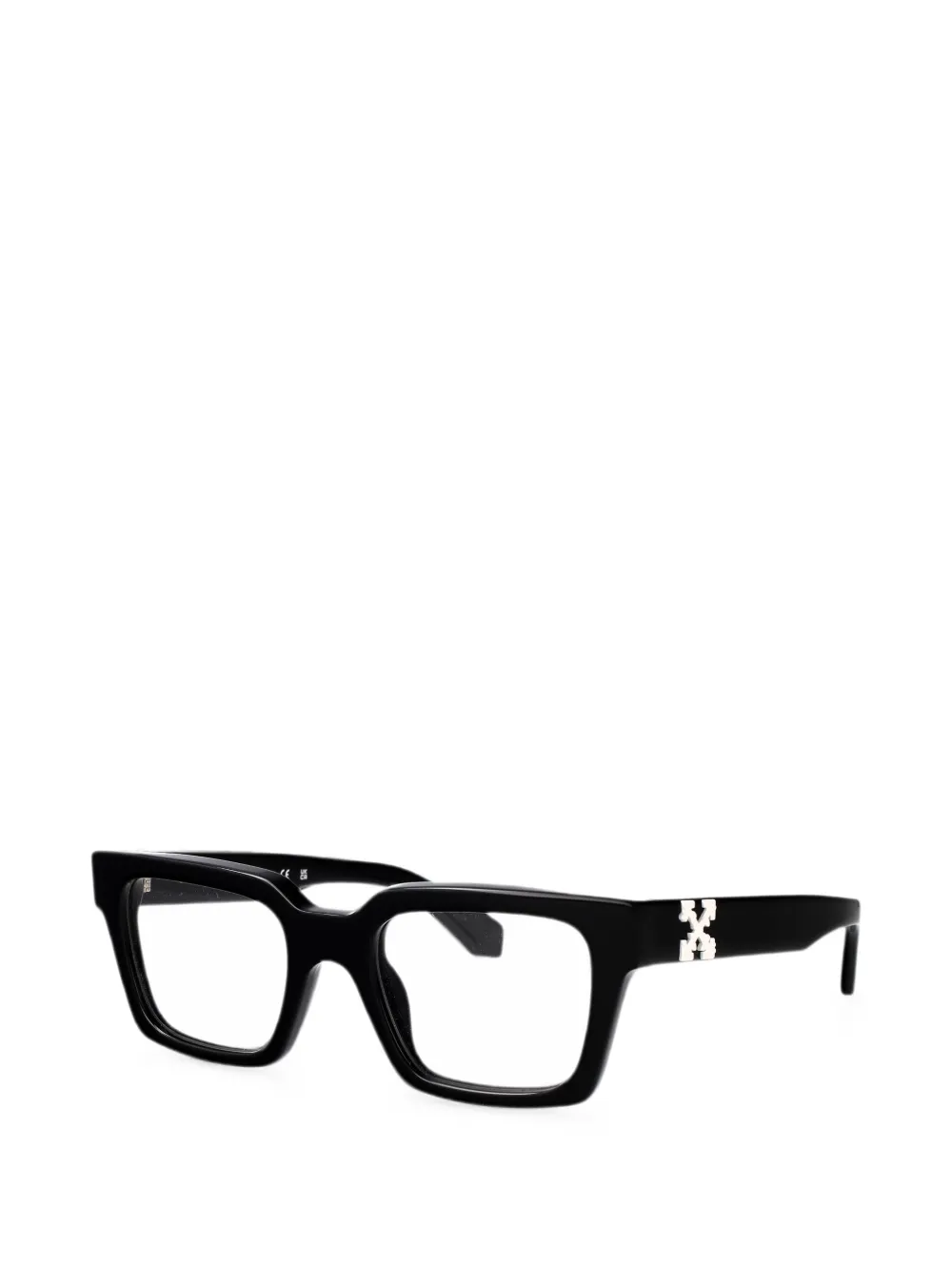 Off-White Eyewear Zonnebril met vierkant montuur en Arrows-detail Zwart